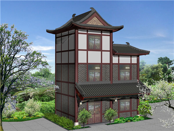 古建筑规划设计的墙体形式