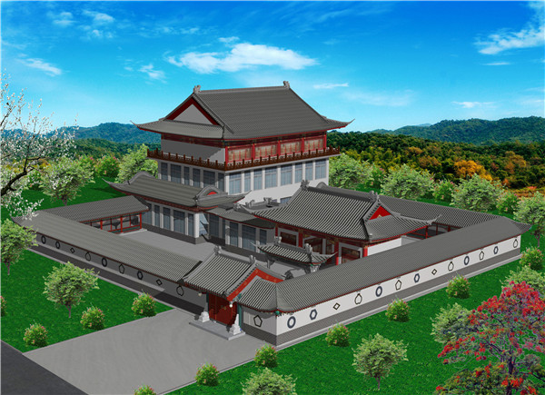 河南永城小龙人学校仿古设计